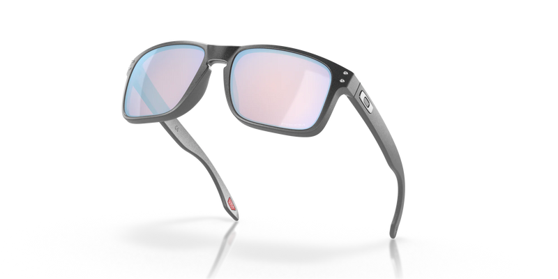 Oakley Holbrok Sunglasses OO9102-U555-Steel/Prizm Snow Sapphire