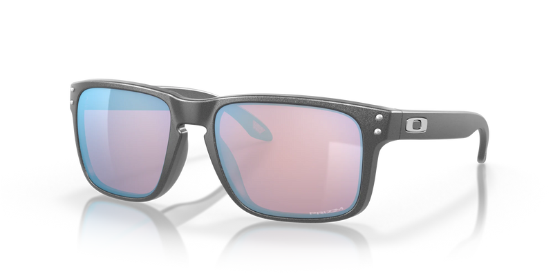 Oakley Holbrok Sunglasses OO9102-U555-Steel/Prizm Snow Sapphire