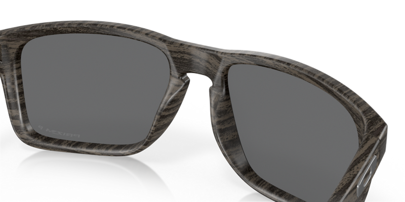 Oakley Holbrook XL Sunglasses OO9417-34-Woodgrain/Prizm Black Polarized