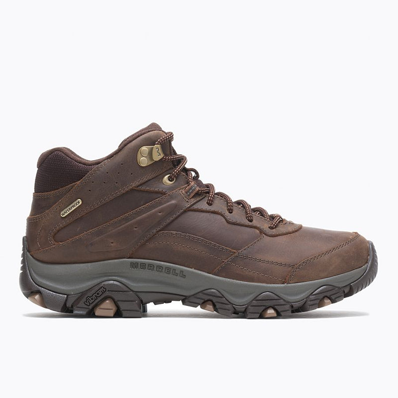 Merrell Men's Moab Adventure 3 Mid Waterproof Boots-Earth