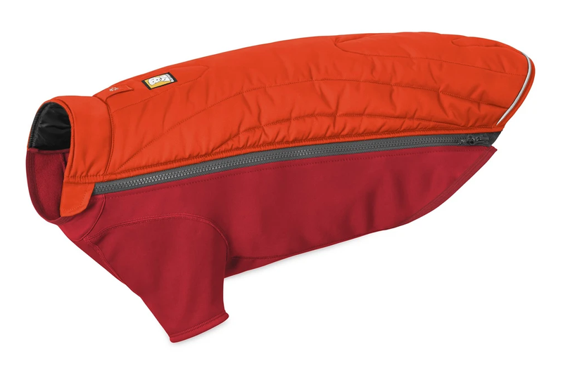 Ruffwear Powder Hound Dog Jacket-Sockeye Red