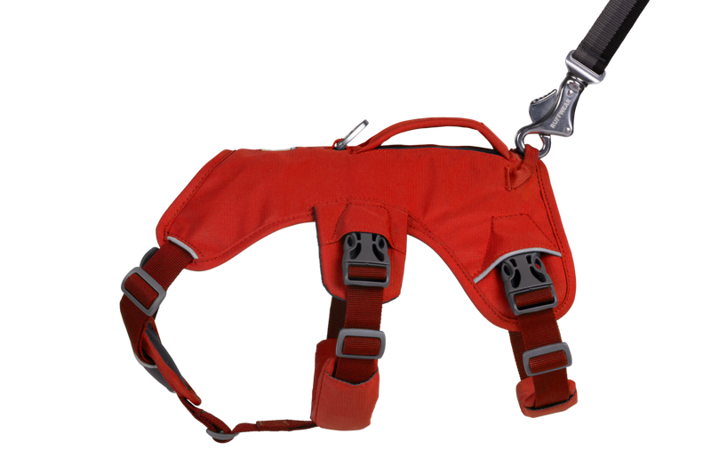 Ruffwear Web Master Dog Harness with Handle-Red Sumac