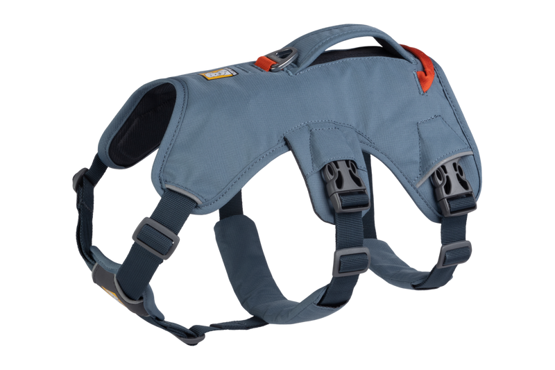 Ruffwear Web Master Dog Harness with Handle-Slate Blue