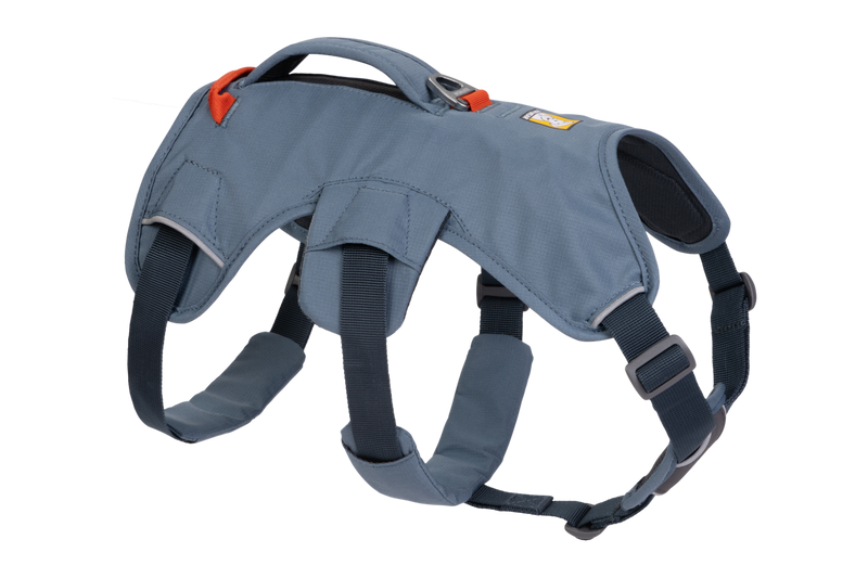 Ruffwear Web Master Dog Harness with Handle-Slate Blue