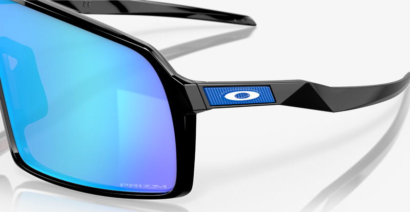 Oakley Sutro Sunglasses OO9406-9037-Polished Black/Prizm Sapphire