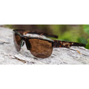 Tifosi Strikeout Polarised Single Lens Sunglasses-Blue Tortoise