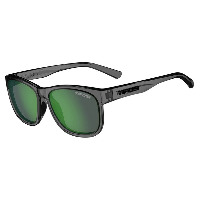 Tifosi Swank XL Single Lens Sunglasses - Limited Edition-Crystal Smoke