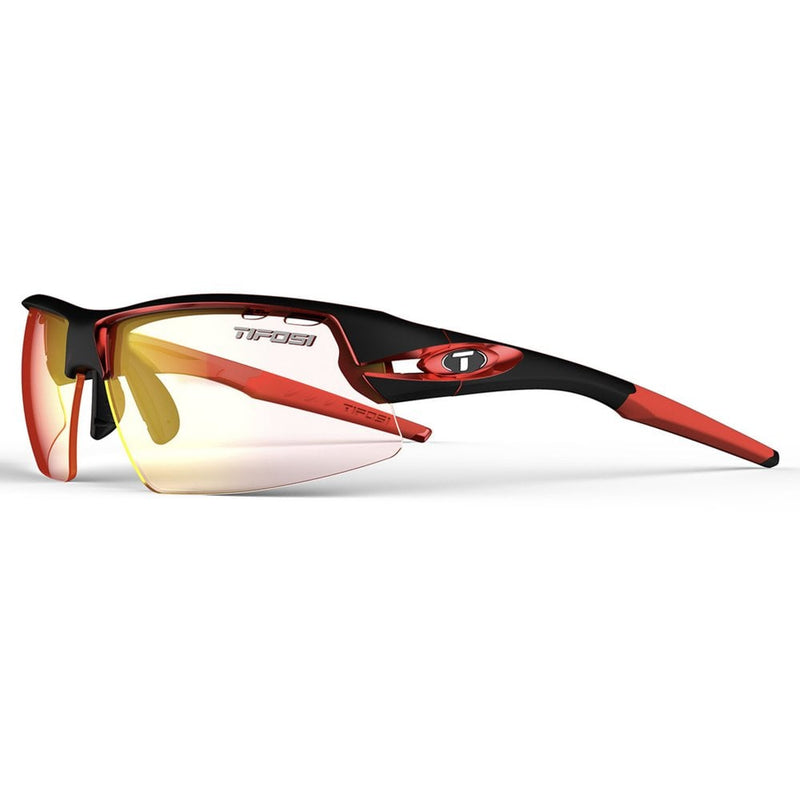 Tifosi Crit Clarion Fototec Single Lens Sunglasses - Limited Edition-Black/Red