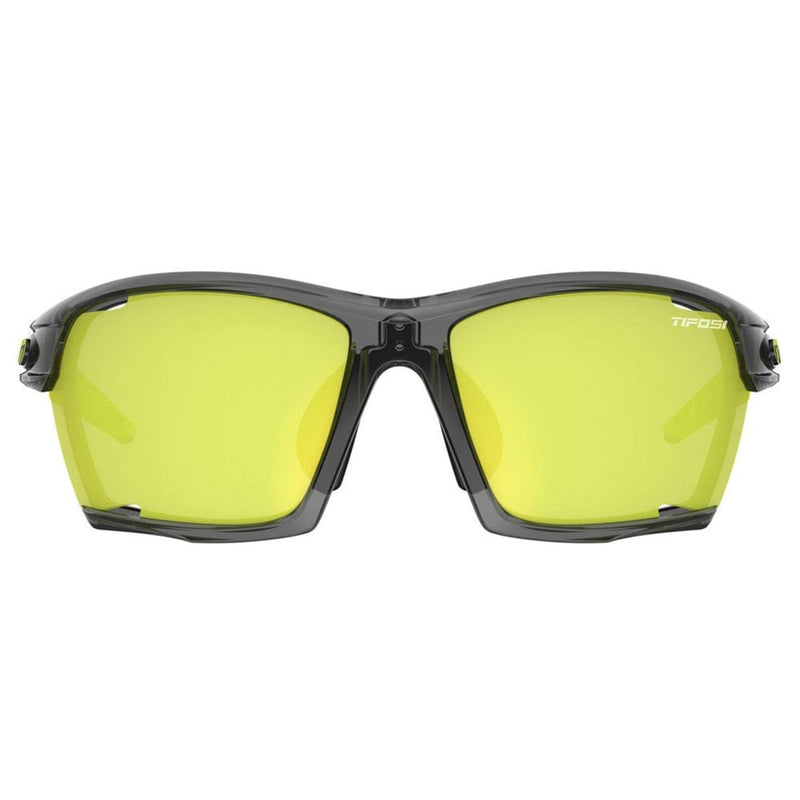 Tifosi Kilo Interchangeable Clarion Lens Sunglasses-Crystal Smoke/Clarion Yellow/Ac Red/ Clear