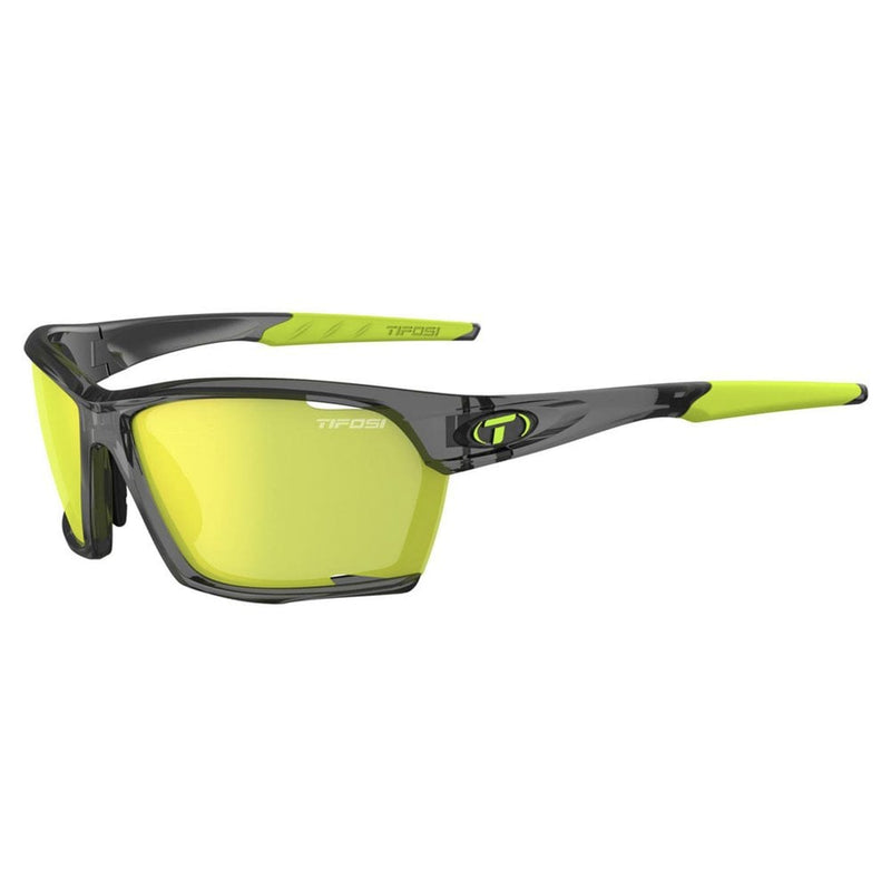 Tifosi Kilo Interchangeable Clarion Lens Sunglasses-Crystal Smoke/Clarion Yellow/Ac Red/ Clear