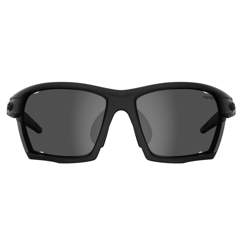 Tifosi Kilo Polarised Single Lens Sunglasses-Blackout/Smoke Polarised
