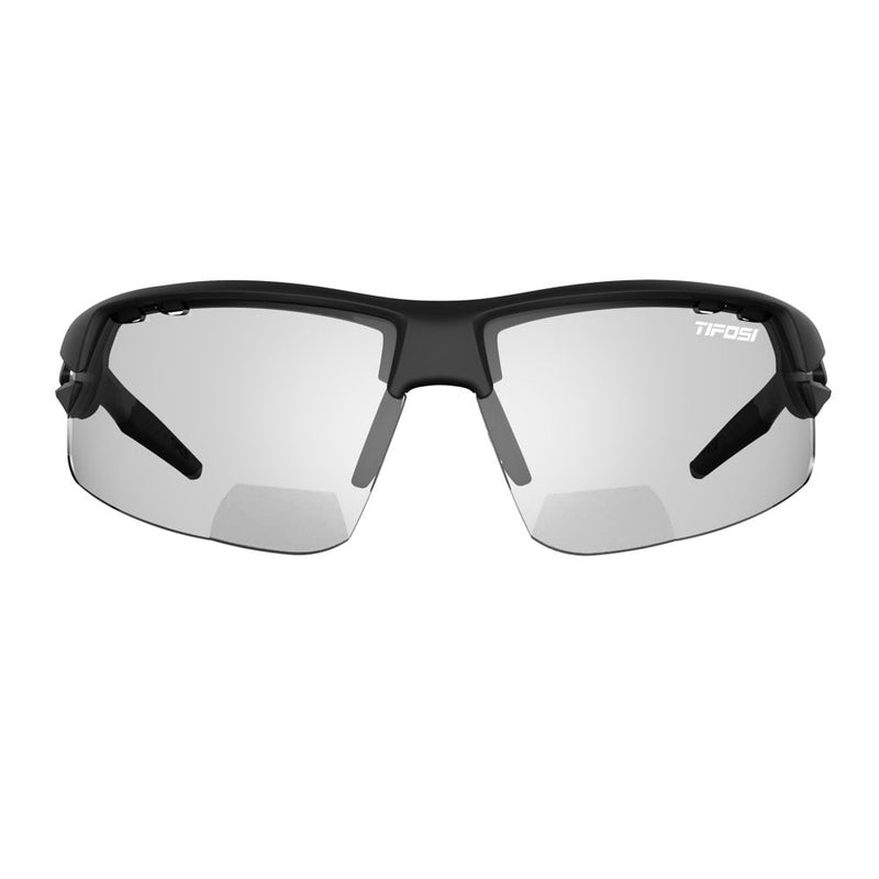 Tifosi Crit Fototec Light Readers +2.0 Single Lens Eyewear-Blackout