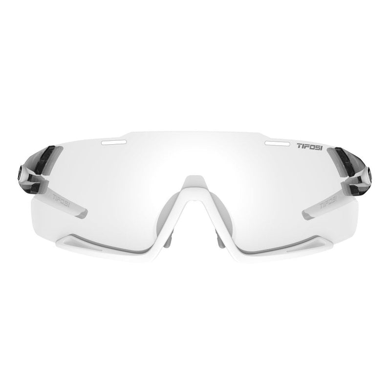 Tifosi Aethon Fototec Light Single Lens Sunglasses-Crystal Smoke/White/Fototec Light Night