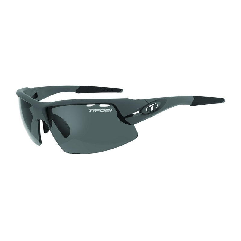 Tifosi Crit Polarised Fototec Smoke Lens Sunglasses-Matte Gunmetal/Fototec Smoke