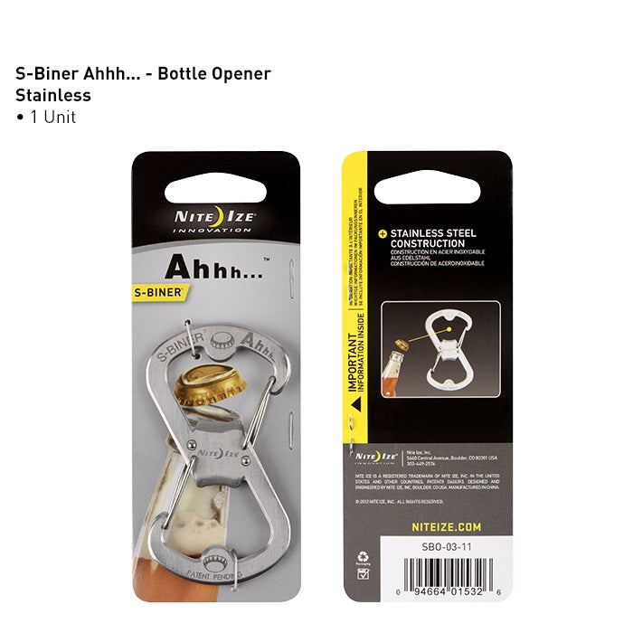 NiteIze Ahhh... S-Biner Bottle Opener