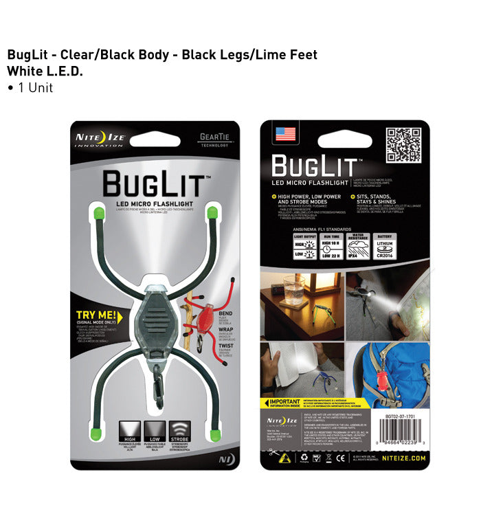 NiteIze BugLit LED Micro Flashlight