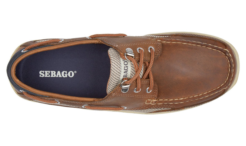 Sebago Clovehitch II Shoe Mens-Brown Cinnamon Walnut
