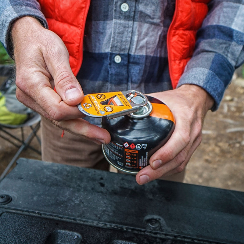 Jetboil CrunchIt Fuel Can Recycling Tool-Steel