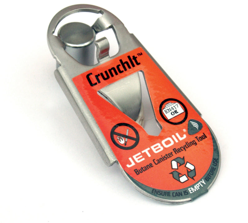 Jetboil CrunchIt Fuel Can Recycling Tool-Steel
