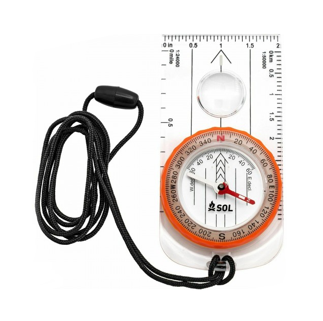 Sol Compass SOL Deluxe Map Compass