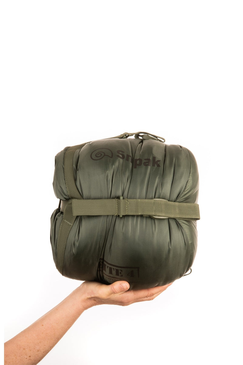 Snugpak Elite 4 Sleeping Bag-Green-LHZ