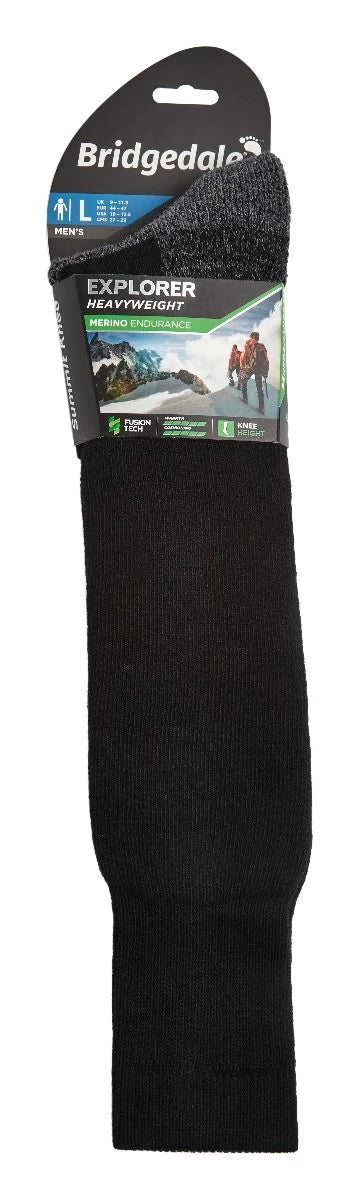 Bridgedale Heavyweight Merino Performance Knee Socks-Assorted Colours