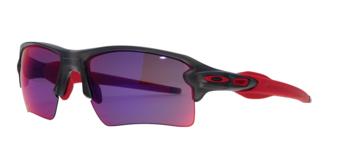 Oakley flak 2.0 xl matte grey smoke prizm road sales
