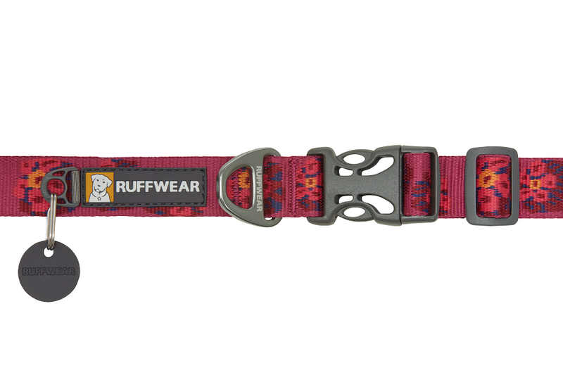 Ruffwear Flat Out Dog Collar-Alpenglow Burst