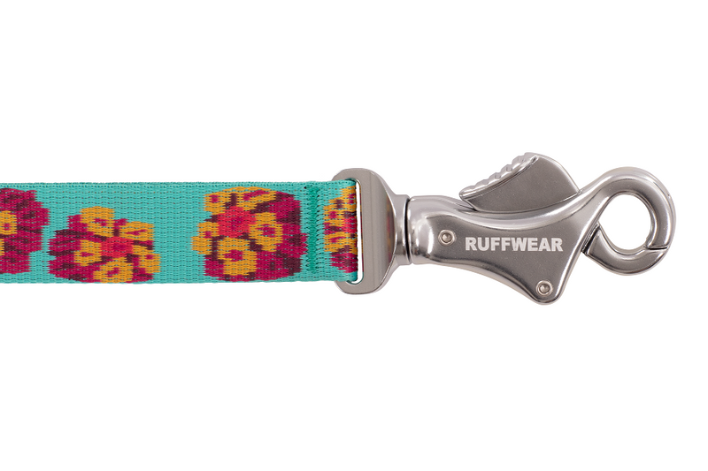 Ruffwear Flat Out Adjustable Dog Leash-Spring Burst