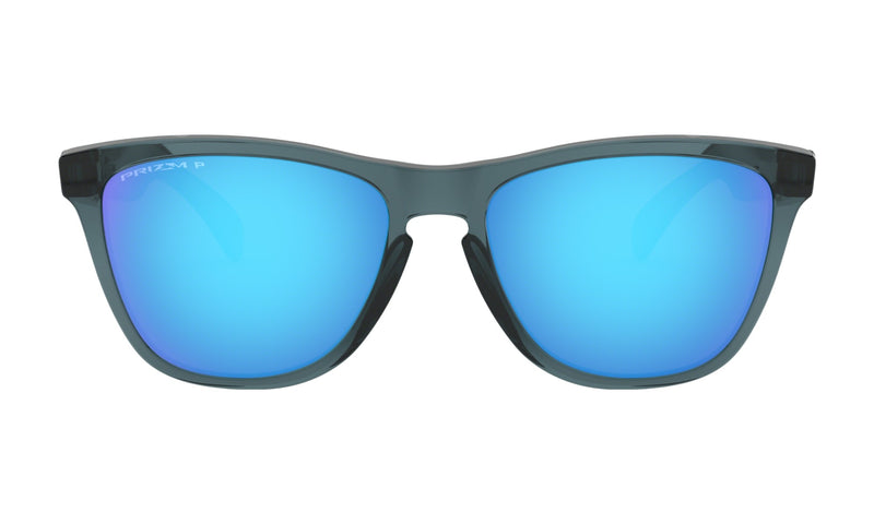 Oakley Frogskins OO9013-F655-Crystal Black/Prizm Sapphire Polarized