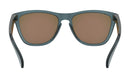 Oakley Frogskins OO9013-F655-Crystal Black/Prizm Sapphire Polarized