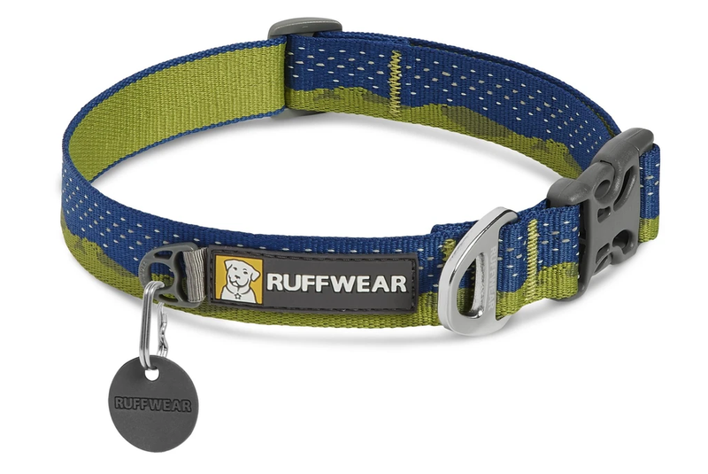 Ruffwear Crag Reflective Dog Collar-Green Hills