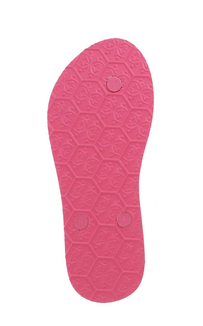 Cushe Hibiscus Flip Flop-Turquoise/Pink