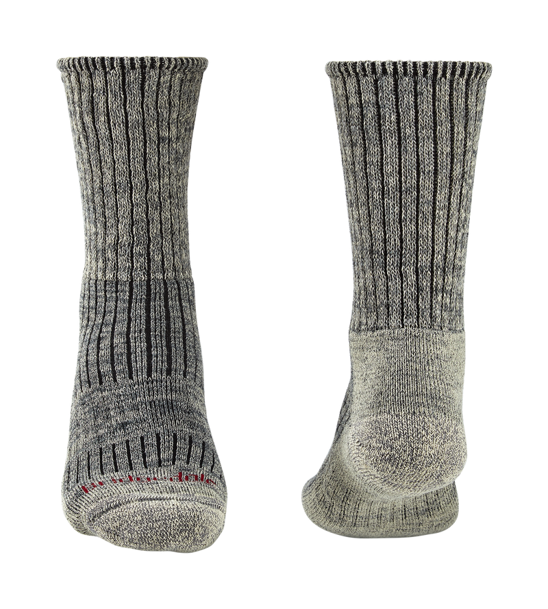 Bridgedale Men's Midweight Merino Comfort Boot Socks-Stone Grey