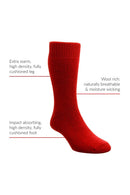 HJ Hall Rambler HJ800 Wool Rich Socks-Assorted Colours