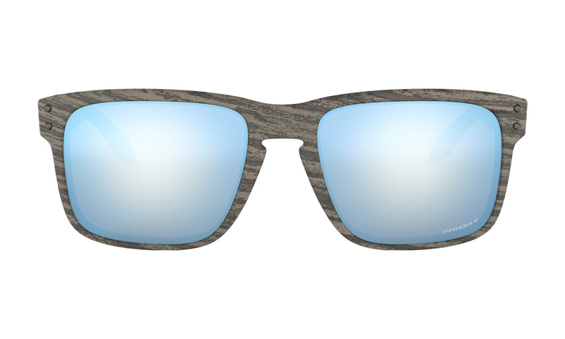 Oakley Holbrook OO9102-J955-Woodgrain/Prizm Deep Water Polarized