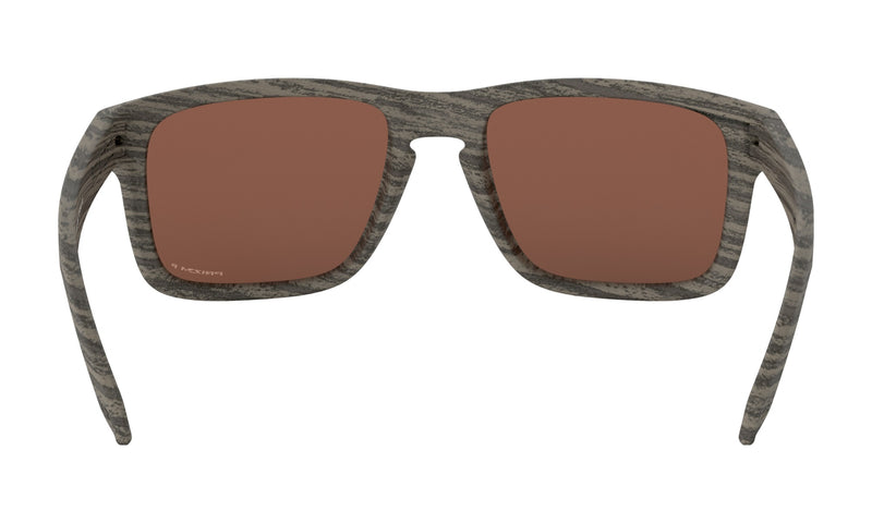 Oakley Holbrook OO9102 J955 Woodgrain Prizm Deep Water Polarized