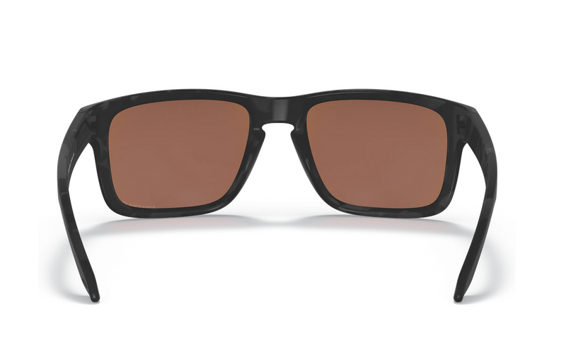 Oakley Holbrook Sunglasses OO9102-T955-Matte Black Camo/Prizm Deep Water Polarized
