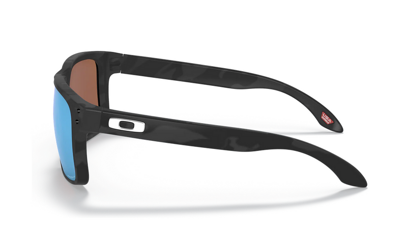 Oakley Holbrook Sunglasses OO9102-T955-Matte Black Camo/Prizm Deep Water Polarized