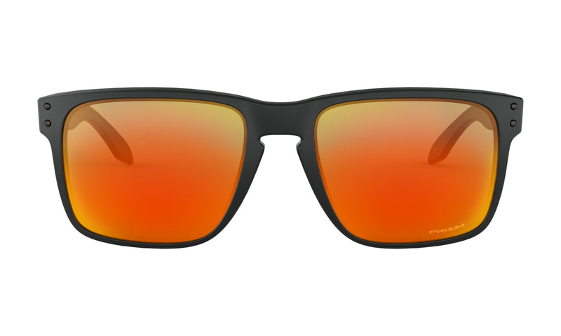 Oakley Holbrook XL Sunglasses OO9417-0459-Matte Black/Prizm Ruby