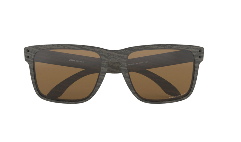 Oakley Holbrook XL Sunglasses OO9417 0659 Woodgrain Prizm Tungsten Polarized