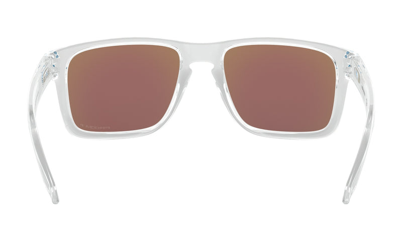 Oakley Holbrook XL Sunglasses OO9417-0759-Polished Clear/Prizm Sapphire Polarized Lens