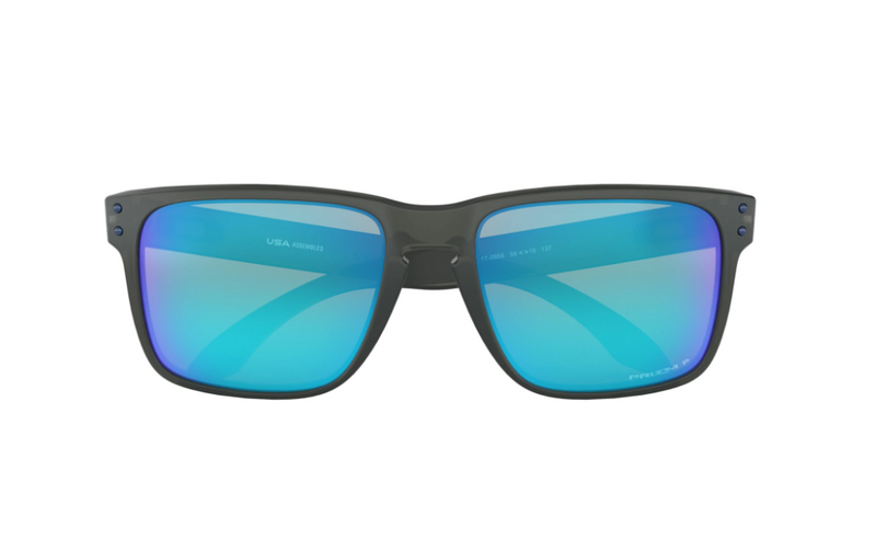 Oakley Holbrook XL Sunglasses OO9417-0959-Grey Smoke/Prizm Sapphire Polarized