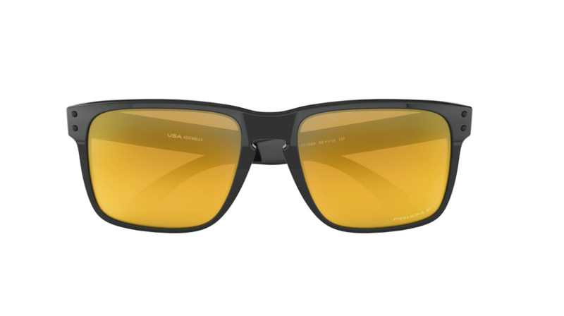 Oakley Holbrook XL Sunglasses OO9417-1059-Polished Black/Prizm 24k Polarized