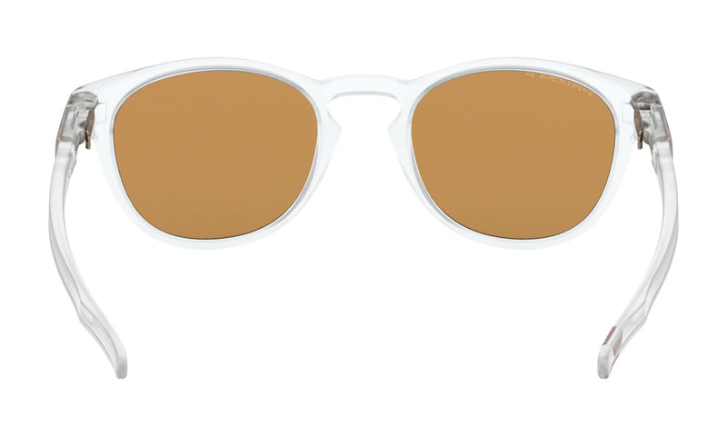 Oakley Latch Sunglasses OO9265-5253-Matte Clear/Prizm Rose Gold Polarized