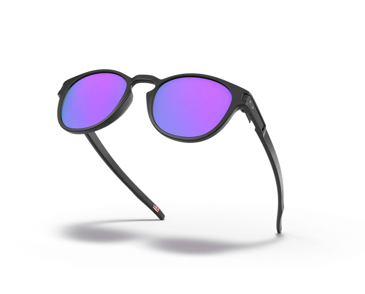 Oakley Latch Sunglasses OO9265-5553-Matte Black/Prizm Violet