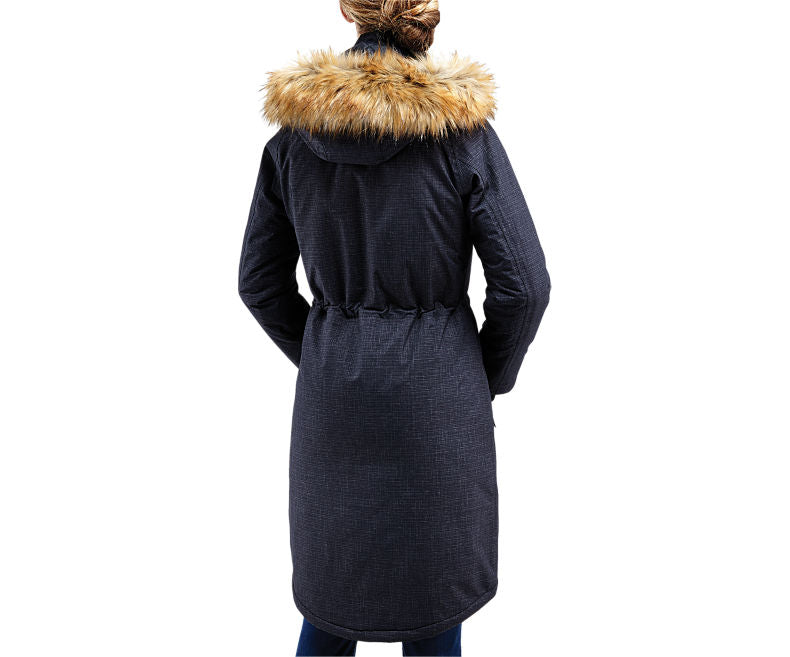 Merrell Lohri Long Redux Parka Jacket-Black Melange-Size X-Small