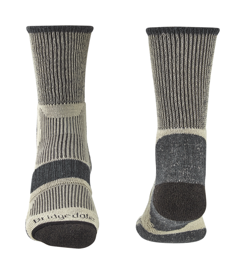 Bridgedale Coolmax Comfort Boot Socks-Charcoal