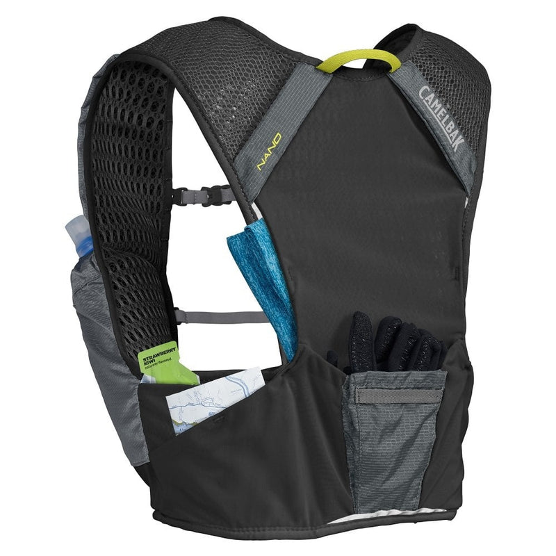 Camelbak Nano Vest 3L with 1L/34oz Hydration-Graphite/Sulphur Spring