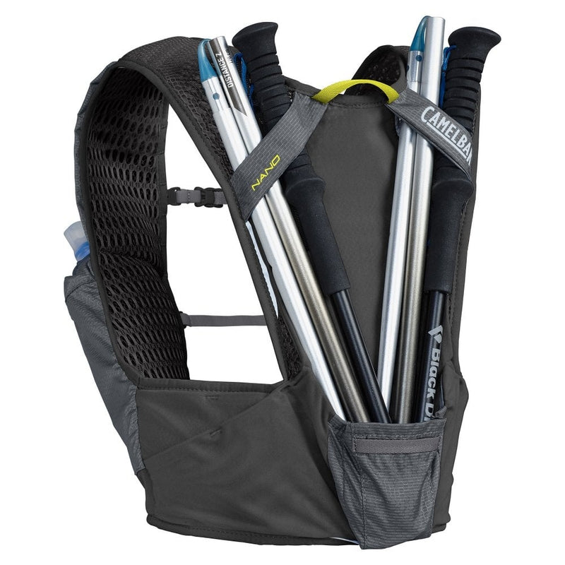 Camelbak Nano Vest 3L with 1L/34oz Hydration-Graphite/Sulphur Spring